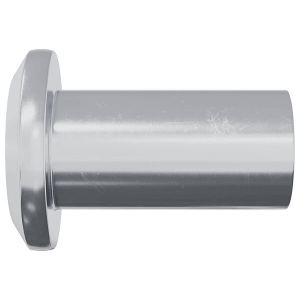 vidaXL Dado a bloccaggio 2 pcs Nichel M6 x 25 mm Acciaio