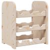 vidaXL Portavini 33x25x37 cm in Legno Massello di Pino