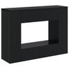vidaXL Tavolo consolle Nero 101 x 29 x 74 cm Legno ingegnerizzato