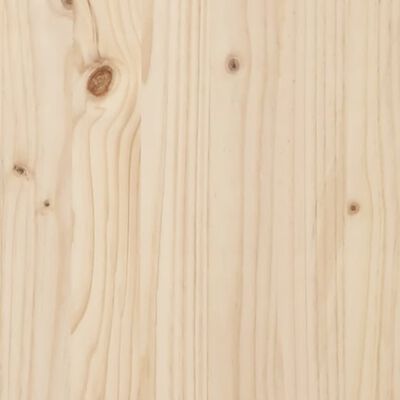 VidaXL Tavolo consolle bianco 100x35x75 cm in legno massello di pino  Tavolini da Caffè 