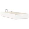 vidaXL Letto ottomano Bianco 80 x 200 cm Legno di pino massiccio