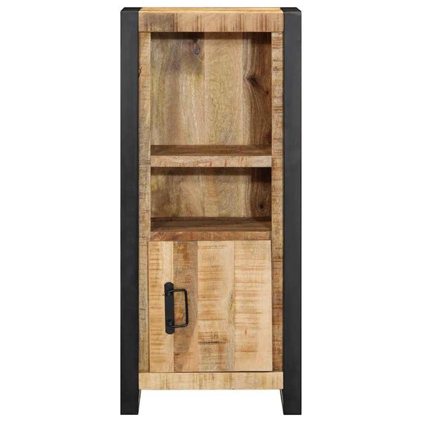 vidaXL Mobiletto da Bagno 40x30x90 cm Legno Massello Mango Grezzo