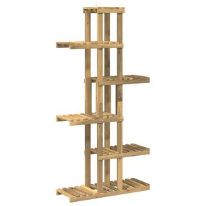 vidaXL Supporto per piante Bianco 68 x 23,5 x 140 cm