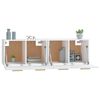 vidaXL Mobili Parete 2 pz Bianco 60x36,5x35 cm Legno Multistrato