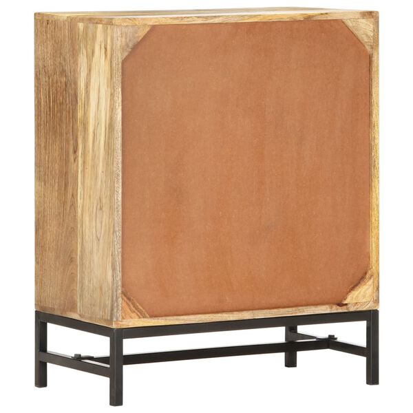 vidaXL Credenza 60x35x75 cm in Legno Massello di Mango