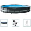Intex Set Piscina Rotonda Ultra XTR Frame 610x122 cm