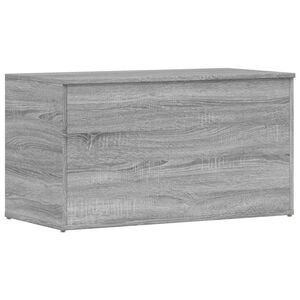 vidaXL Cassapanca Grigio Sonoma 84x42x46 cm in Legno Ingegnerizzato