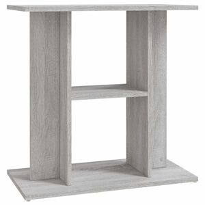 vidaXL Supporto per acquario Grigio Sonoma 60x30x60 cm in legno ingegnerizzato