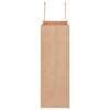 vidaXL Sacchetti di Carta 50 pz con Manici Marrone 21x11x31 cm