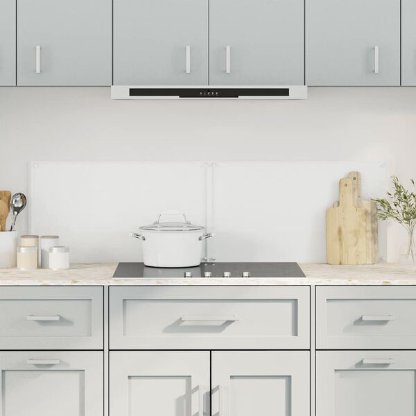 vidaXL Paraschizzi per Cucina 2 pz Trasparente 70x60cm Vetro Temperato