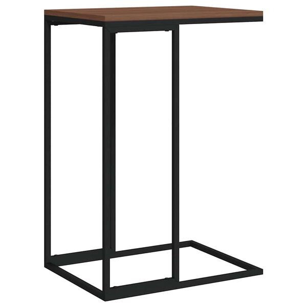 vidaXL Tavolino da Salotto Nero 40x30x59 cm in Legno Multistrato