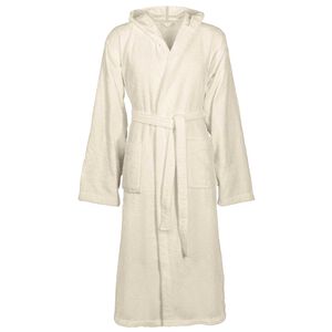 vidaXL Accappatoio KINN Crema S Cotone