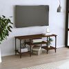 vidaXL Mobile Porta TV Rovere Marrone 102x35x45,5 cm Legno Multistrato