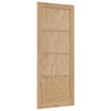 vidaXL Porta Interna ORKDAL Marrone 86 x 211 cm Legno compensato