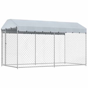 vidaXL Canile da Esterno con Tetto 382x192x225 cm