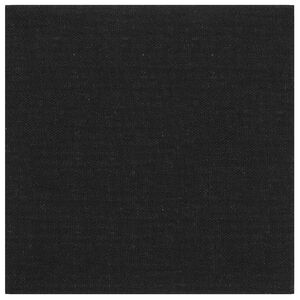 vidaXL Testiera da Parete 12 pcs Nero 30 x 30 cm Tessuto
