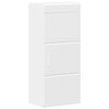 vidaXL Armadio da bagno a muro TULUM Bianco 37 x 24,5 x 86 cm