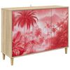 vidaXL Credenza AACHEN Sonoma 102 x 33 x 75 cm Legno ingegnerizzato
