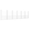 vidaXL Gabbione a U con 7 Pali in Ferro 740x20x200 cm
