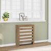 vidaXL Copertura Termosifone Rovere Artigianale 78x20x82cm in Legno