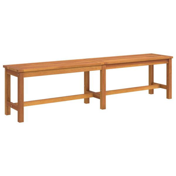 vidaXL Panca da Giardino 180x35x45 cm in Legno Massello di Acacia