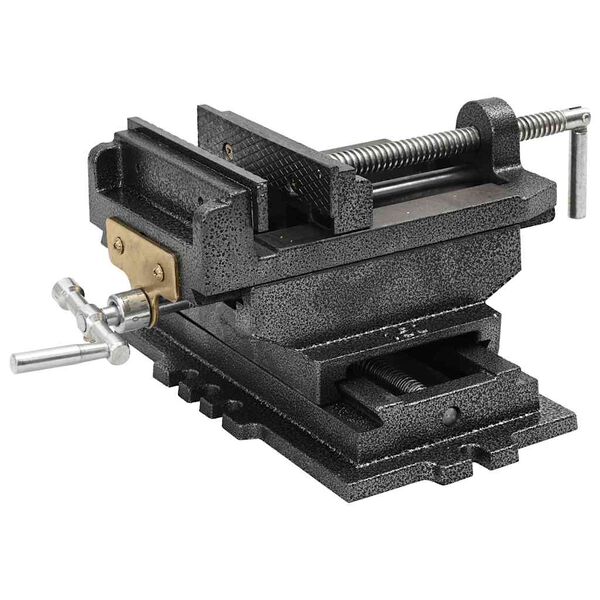 Morsa Per Trapano A Colonna Fervi - Ghisa 125 Mm Apertura Ganasce - Foto 7