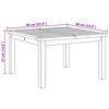 vidaXL Tavolino da salotto Marrone 60 x 60 x 36 cm