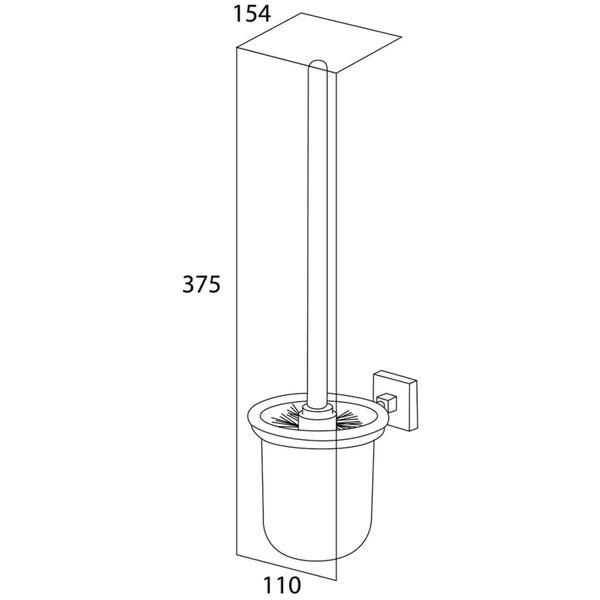Tiger Porta Scopino Water Melbourne Cromato 274930346