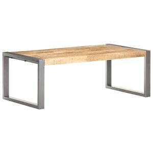 vidaXL Tavolino da Salotto 110x60x40 cm in Legno di Mango Grezzo