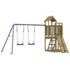vidaXL Set da Gioco da Esterno in Legno di Pino Impregnato