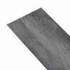vidaXL Tavole per Pavimenti 36 pcs Grigio lucido 5,02 m&sup2; PVC