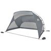 vidaXL Tenda da Spiaggia Grigia 274x178x170/148 cm in Poliestere 185T