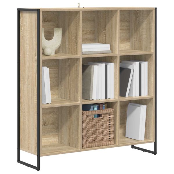 vidaXL Armadio per Libri Sonoma 99.5 x 30 x 108.5 cm Legno multistrato