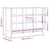 vidaXL Scarpiera Nera 100x35x70 cm in Legno Multistrato