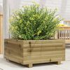 vidaXL Fioriera da Giardino 50x50x26,5 cm in Legno di Pino Impregnato
