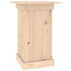vidaXL Portafiori 40x40x60 cm in Legno Massello di Pino