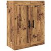 vidaXL Credenza Legno vecchio 69,5 x 34 x 180 cm Legno multistrato