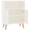 vidaXL Credenza Bianco Lucido 60x30x72 cm in Legno Multistrato