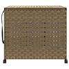 vidaXL Cesto Portabiancheria con Ruote 66x35x60 cm Rattan