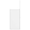 vidaXL Schermo da Bagno Glassato 120 x 70 x 137 cm
