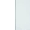 vidaXL Lastra in Vetro per Caminetto Rettangolare 120x60 cm