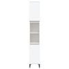 vidaXL Armadietto da Bagno Bianco 30x30x190 cm in Legno Multistrato