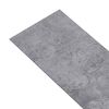 vidaXL Listoni Pavimenti Non Autoadesivi PVC 4,46m² 3mm Grigio Cemento