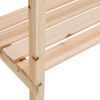 vidaXL Tavolo Piante con Ripiano 78x38x,82,5cm Legno Massello di Abete