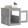 vidaXL Gabbia Cani da Arredamento Grigio Sonoma 55x75x65cm Multistrato