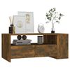 vidaXL Tavolino da Salotto Rovere Fumo 102x55x42 cm Legno Multistrato