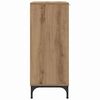vidaXL Credenza Rovere artigianale 89,5 x 33 x 82 cm Legno multistrato