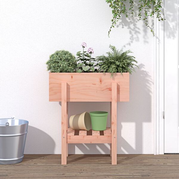 vidaXL Fioriera da Giardino 62x30x69 cm in Legno Massello di Douglas