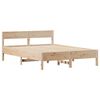 vidaXL Letto senza Materasso 135x190 cm in Legno Massello di Pino