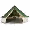 vidaXL Tenda Familiare Tipi per 12 Persone Verde Impermeabile